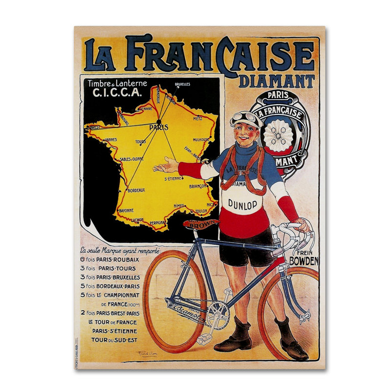 « travel 315 », publicité sur toile tendue, H 24 po x l 18 po