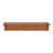 Shea Poplar Solid Wood Floating Shelf with Hooks-1978931066