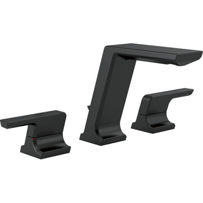 Pivotal Widespread Bathroom Faucet with Drain Assembly