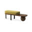 Banc rembourré en bois massif jaune-1226672401-1226672400