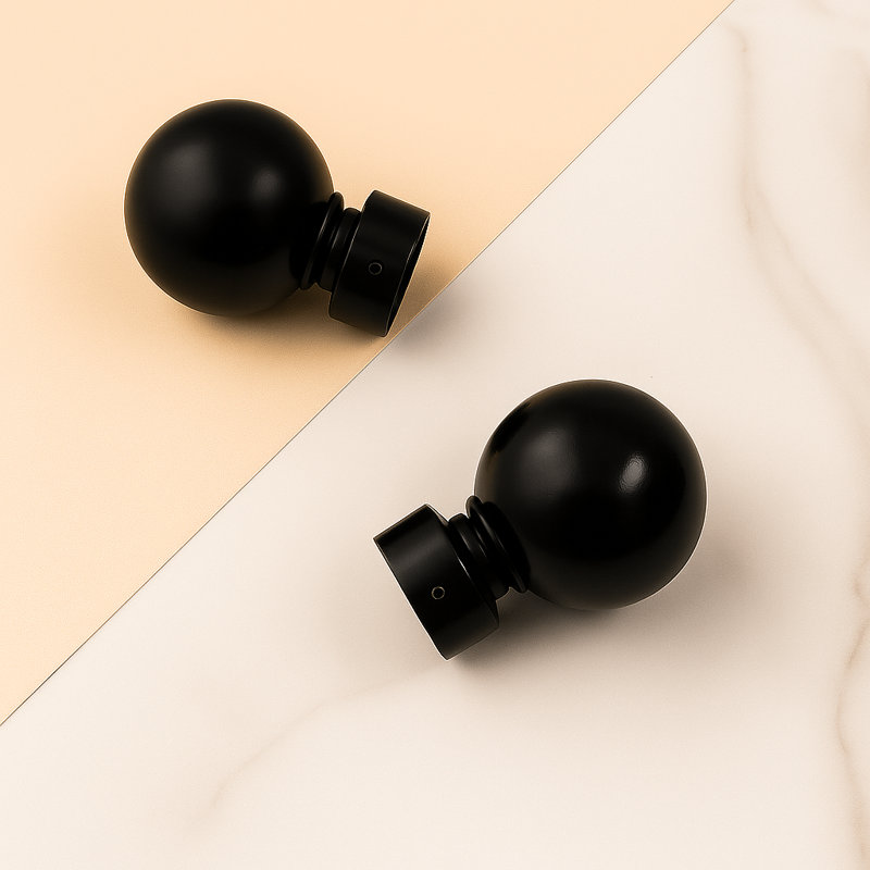 6cm Finial, Matte Black