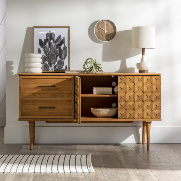 Mistana™ Roisin 58'' Solid Wood Sideboard & Reviews | Wayfair