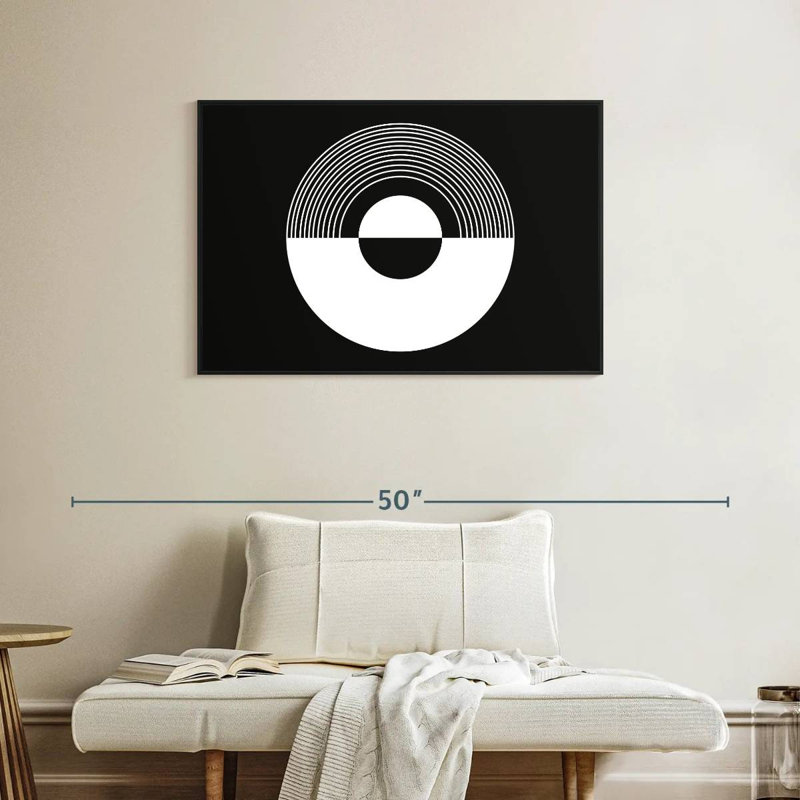 Avery Vinyl Abstract, 25" H x 37" W