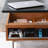 Retro niche design adjustable coffee table