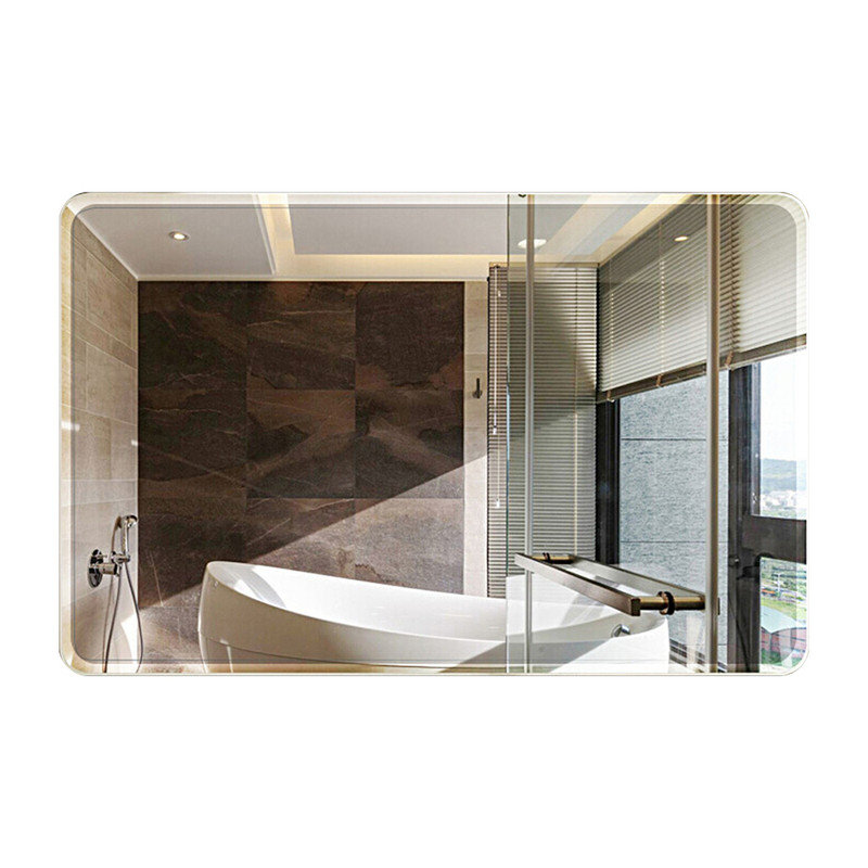  Miroir de salle de bain sans cadre 20 po x 28 po, miroir mural rectangulaire pour évier, 20 po x 28 po
