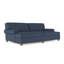 Leroy Rolled Panel-Arm Daybed with Bun Feet-2023781838-2015855677
