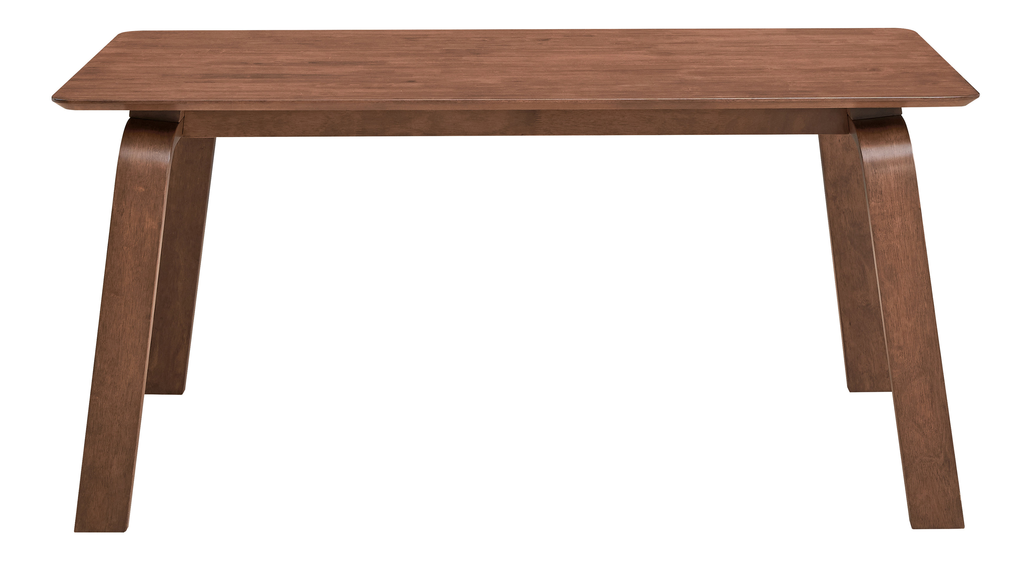 George Oliver Hakon Rectangular Dining Table in Walnut - Wayfair Canada