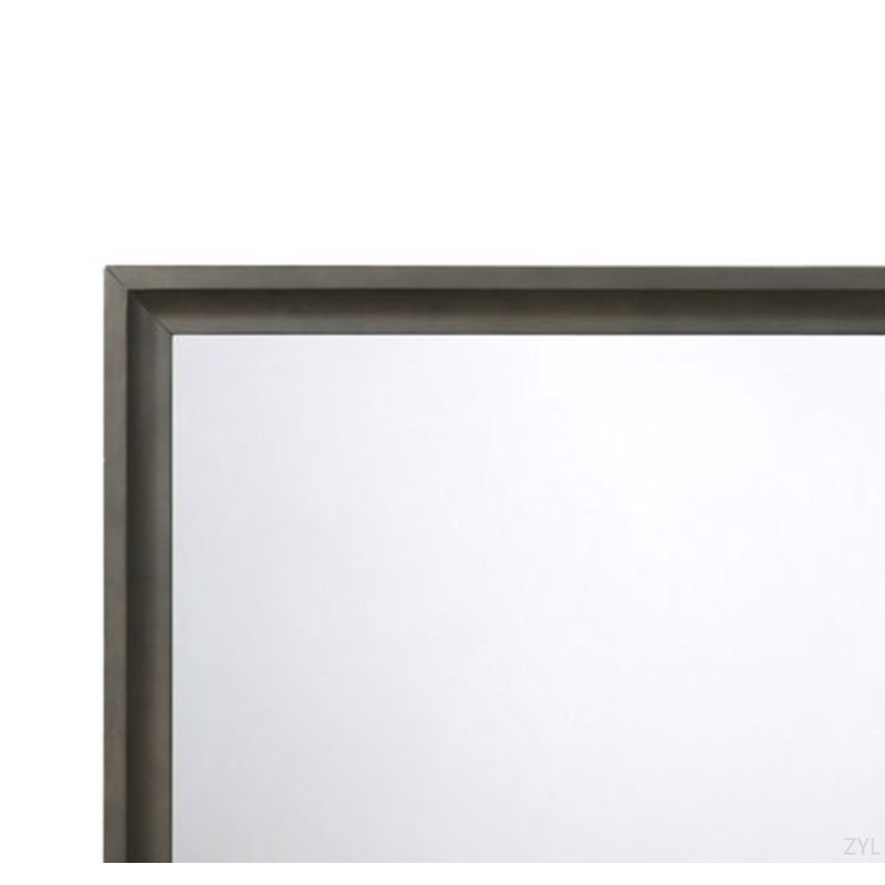 Antique Gray Finish Mirror
