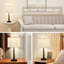 Lampe de table USB en métal Britta