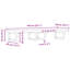 140cm Bathroom Vanity Top-497487669