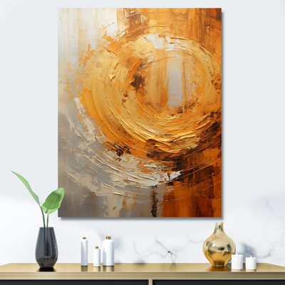 Golden Gyre Spiral I - Abstract Spirals, impression sur toile_106089