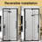 LEROKA Adjustable Hinge Door with SGCC-certified 6mm (1/4 in.) Tempered Glass-123017840