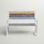 Danna Iron Outdoor Bench