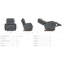 Fauteuil inclinable berçant en cuir Apollo-90138135-86631061