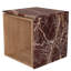 Authentic Italian Marble with Natural Oak Wood Occasional Table / Night Stand-1967789420-1967789419