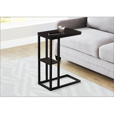 Accent Table With A Small Secondary Shelf