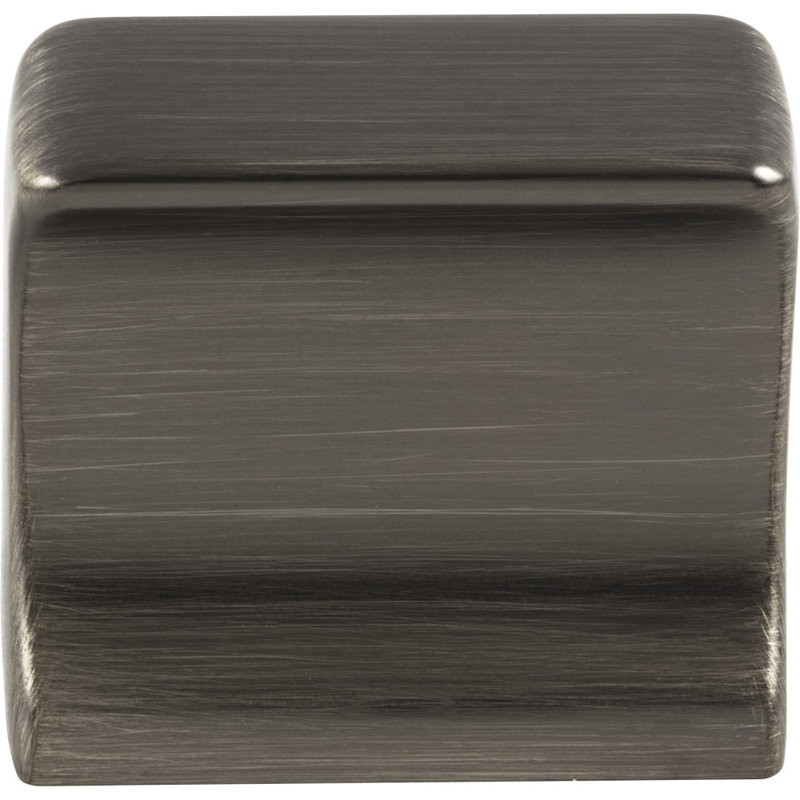 Sullivan Rectangular Knob, Brushed Pewter