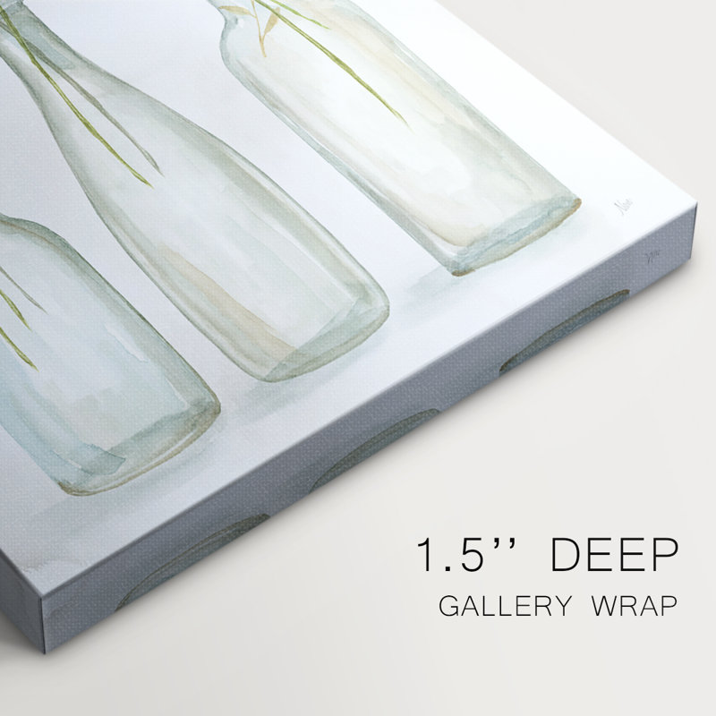 Summer Trio I -Galery Enveloppé Cavas, H 36 po x l 24 po