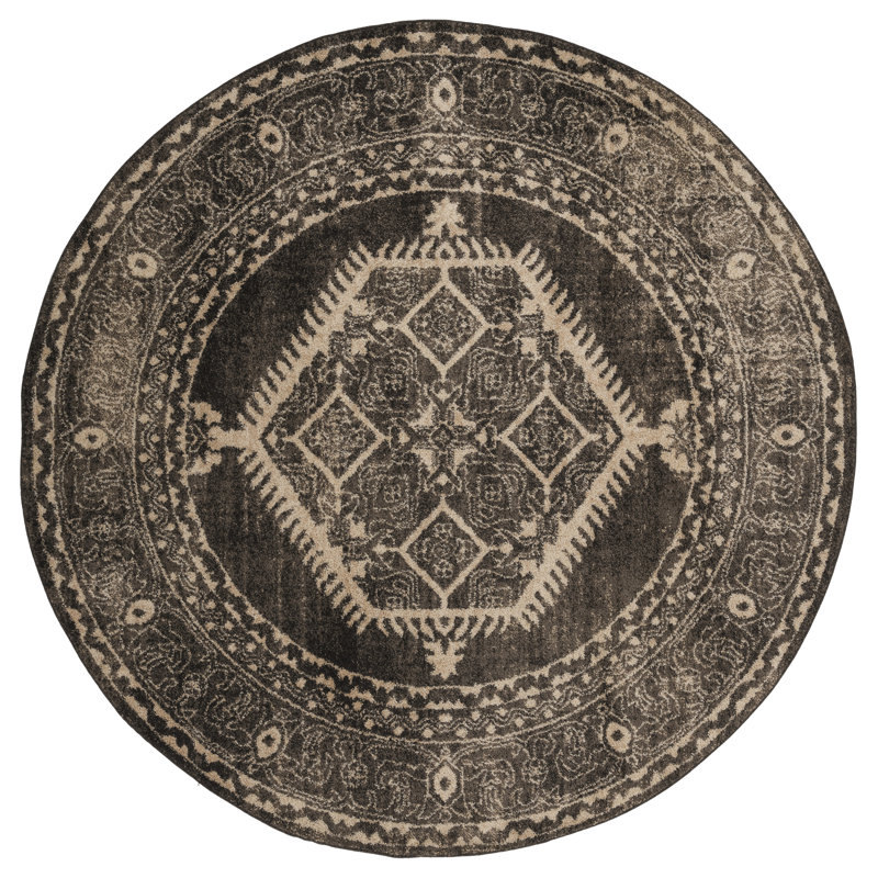 Tapis noyer Hicklin, Rond 7 pi 10 po