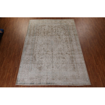 Distressed  Traditional Area Rug 9x13
