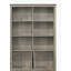 Bibliothèque l 47 "avec portes d'armoire