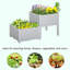 Lit de jardin surélevé 2 pièces avec pieds Outsunny-952202461