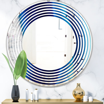 Coastal Frameless Wall Mirror