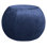 Pouf rond en velours de 28 po Naite