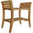 EcoDecors 24" W, Contemporary Teak Shower Bench with Handles, Includes Integrated Shelf, in EarthyTeak Finish-448275489-448275494