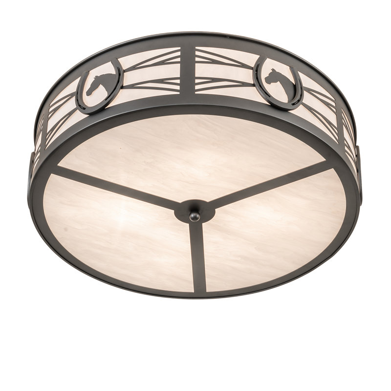4 - Light Semi Flush Mount
