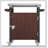Outdoor Grill Cart with Stainless Steel Tabletop, Spacious Storage, and Mobility for Patio Kitchen Island