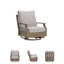 Fauteuil oscillant pivotant avec coussin Springbrook