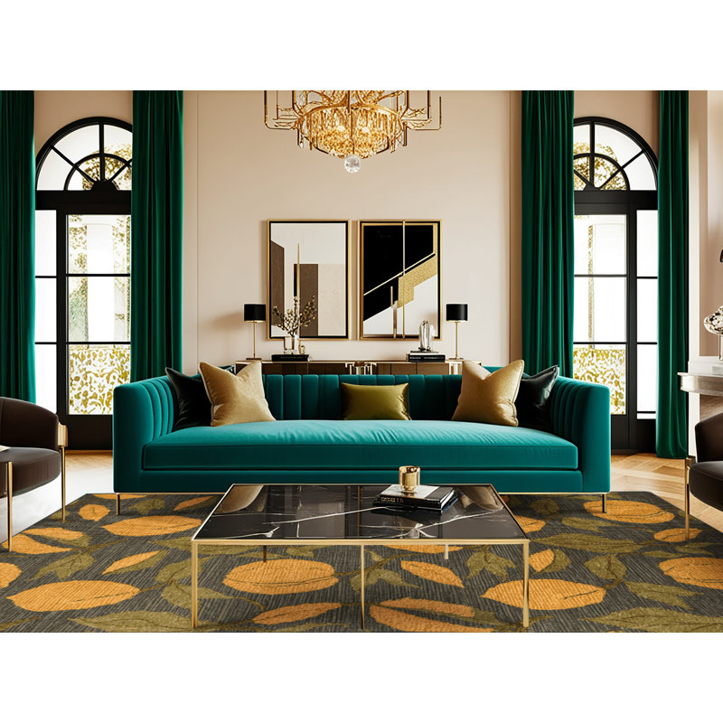  Tapis lavable Marula, Carré 3 pi