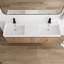 Meuble-lavabo double avec plateau Makensley 59,44
