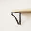 Neuber 3 Piece Wood Bracket Shelf