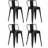 Avabella Counter Stool with Metal Frame