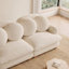 Canapés à compression, canapé moderne beige en chenille avec structure en bois pour la maison-1199037000