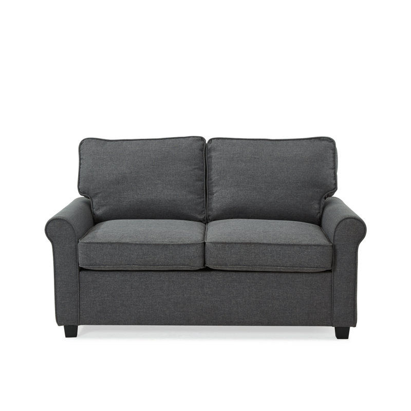 Devon Upholstered Sofa Sleeper Collection, Gray