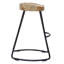 Tabouret en bois massif Hedden-1139044300