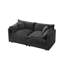 Canapé recouvert de chenille, design ergonomique, élégant et facile à installer-88105125-88105126