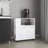FM FURNITURE Linden Kitchen Cart with Microwave Shelf. Open Storage. and Two-Door Cabinet-1222870644