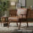 Effortlessly Elegant Accent Chair: Perfect for Cozy Corners and Modern Charm-728975811
