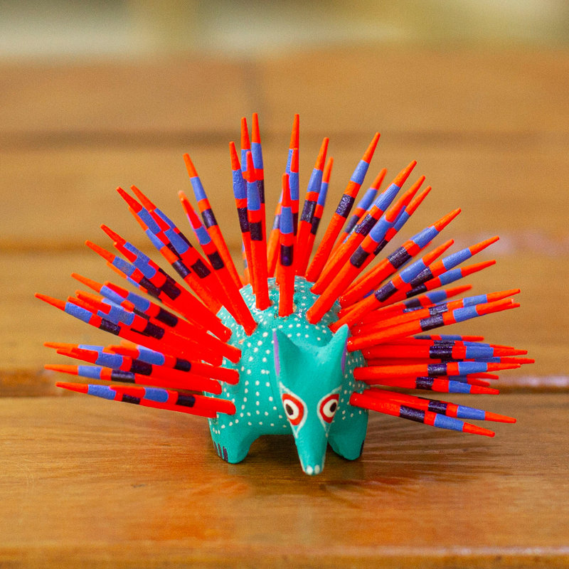 Krustjo mignon Porc-épic Alebrije