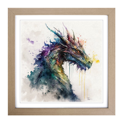 Single Picture Frame Print on Wood