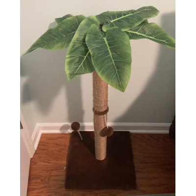 34'' Tall Palm Cat Tree, Cat Scratching Post