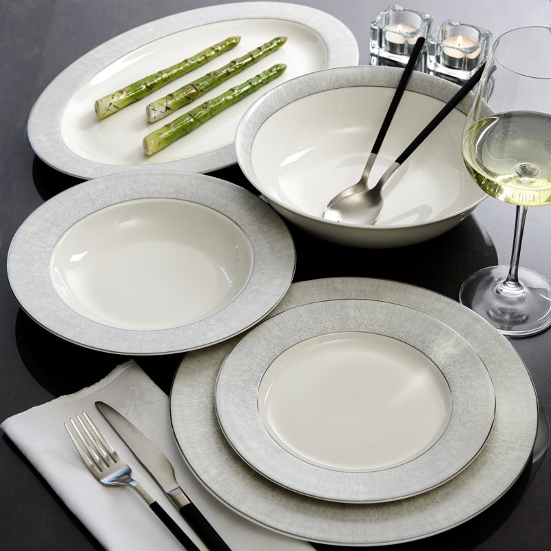 Gardella Bone China Dinnerware Set 2 Piece