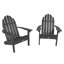 Chaise Adirondack résistante aux intempéries Hintz-61075004