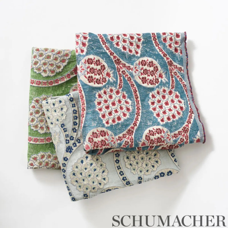 Persephone Fabric, Peacock