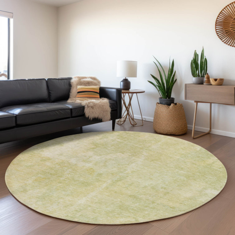 Premium Machine Washable Cerrito AMF573 Gold Rug