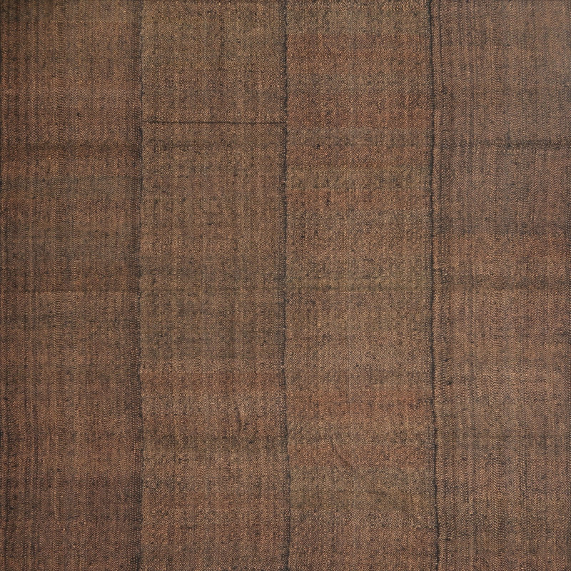 Tapis brun contemporain, Carré 4 pi